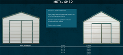 Old Hickory Buildings - Metal Shed